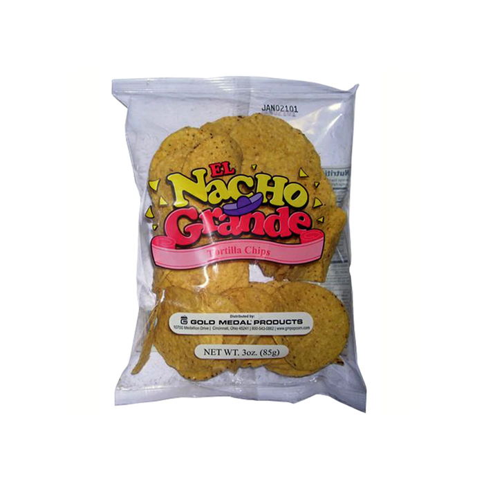 El Nacho Grande Portion Pak Nacho Chips - 3-oz Bags